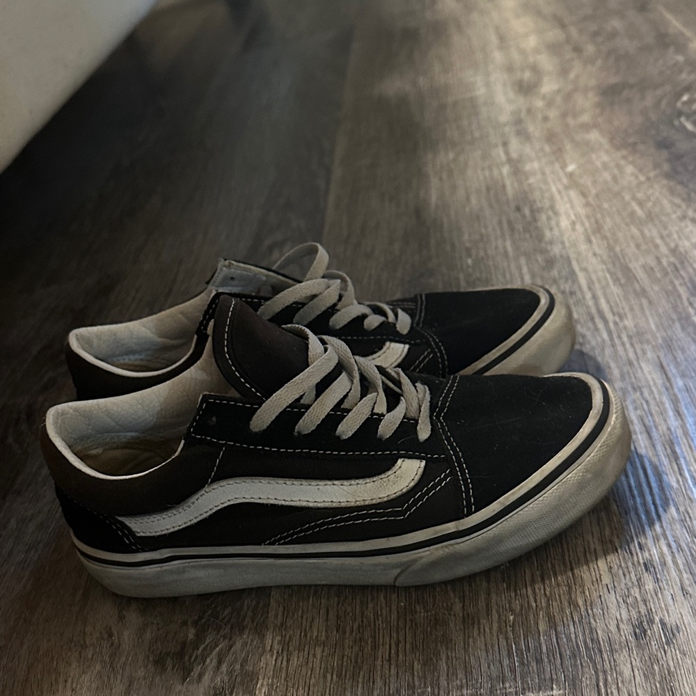 Vans Kids Sneakers Black and White